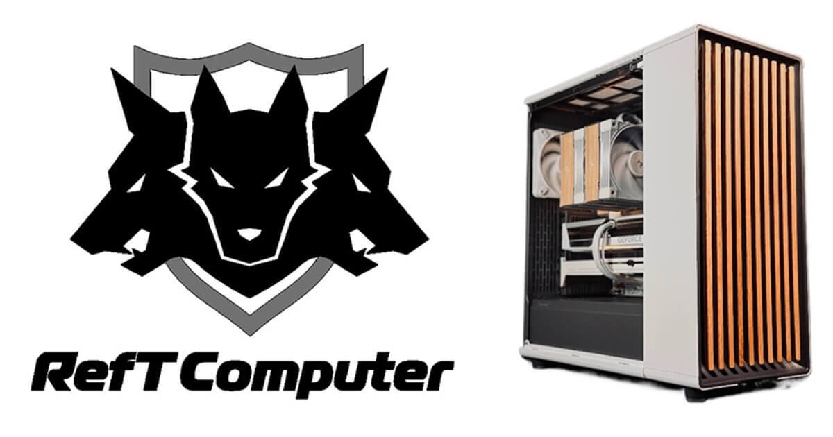 GIGABYTE x RefT Computer
コラボ AERO X3D WOOD PC 発売