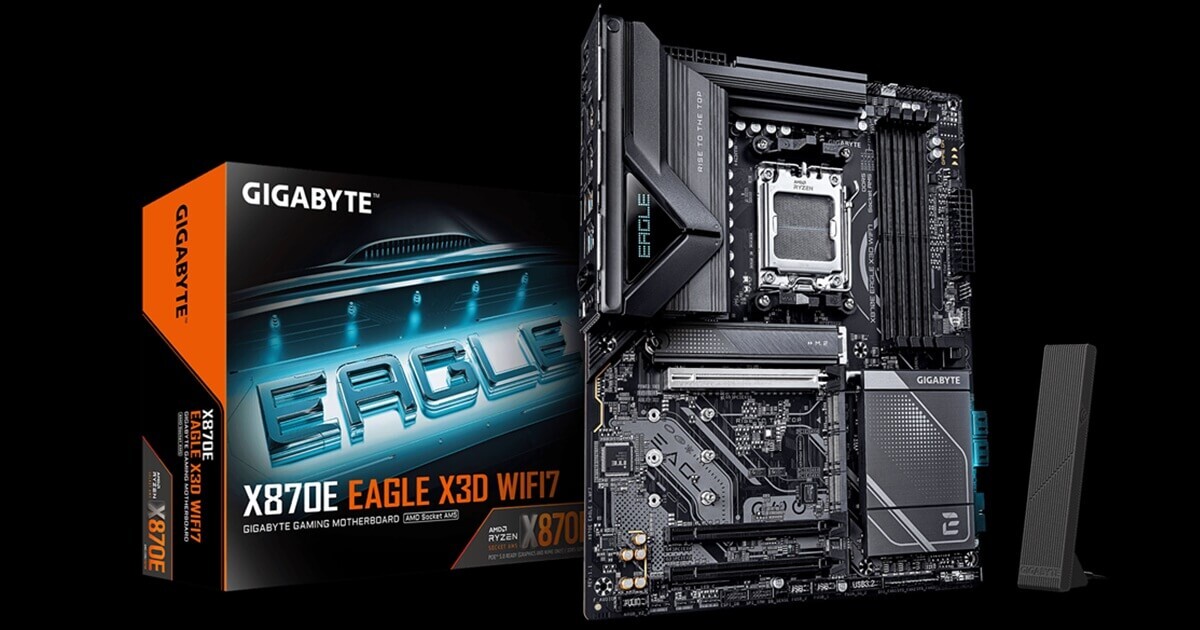 GIGABYTE X870E EAGLE
X3D マザーボード新製品発売
