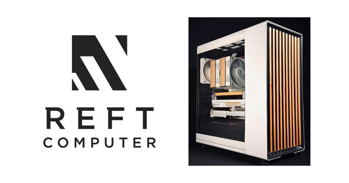 GIGABYTE x REFT COMPUTER コラボ INFINITY WOOD PC 発売 - GIGABYTE Japan