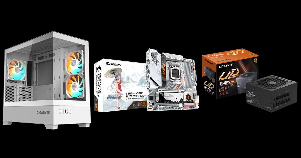 GIGABYTE AORUS 神鷹凛スペシャルセット発売