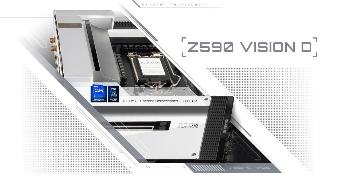 GIGABYTE Z590 VISION D マザーボード新製品 - GIGABYTE Japan