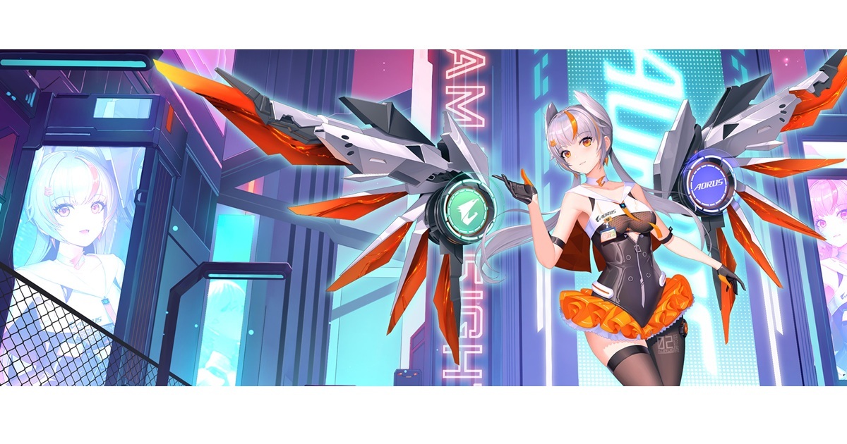 GIGABYTE(ギガバイ子ちゃん) GIGABYTE 新イメージキャラクター「神鷹凛」発表 - GIGABYTE Japan