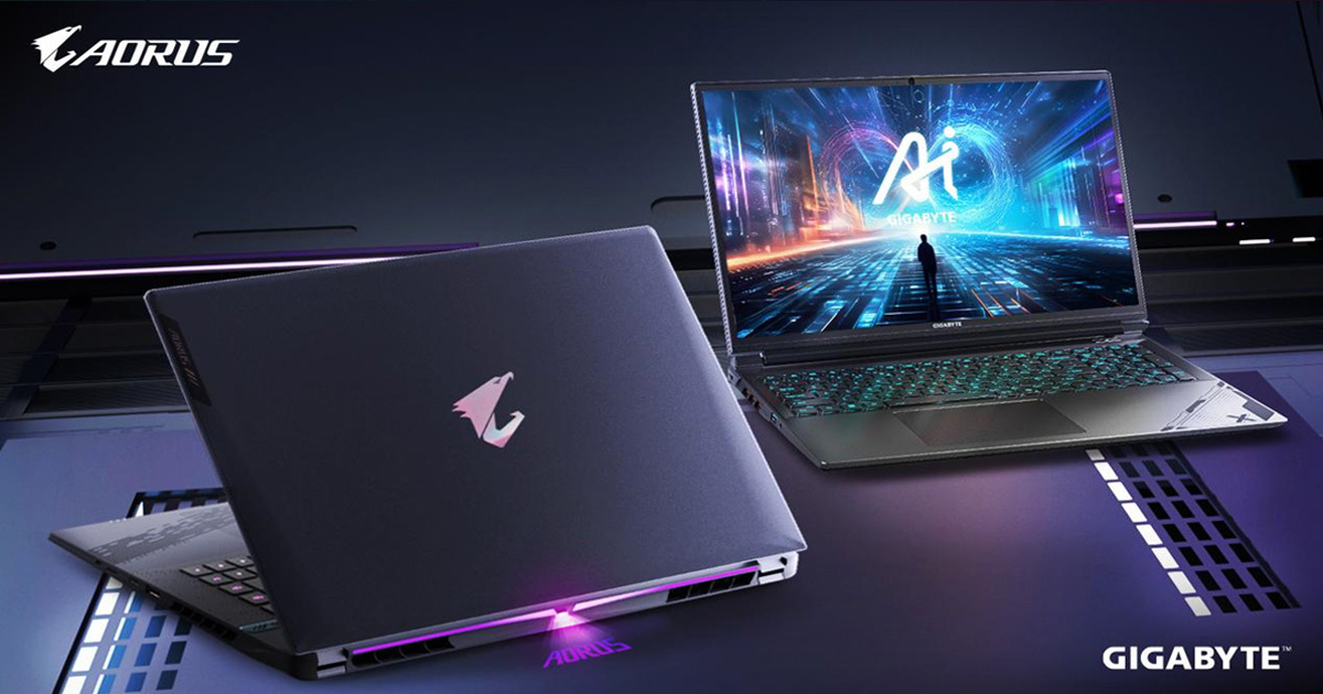 GIGABYTE presenta en CES 2024 la próxima generación de portátiles con IA y procesadores Intel® Core™ de 14a generación