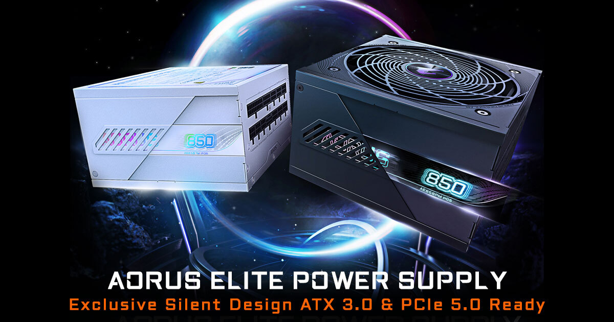 GIGABYTE lanza las fuentes de alimentación de la serie AORUS ELITE