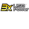 3X USB Power