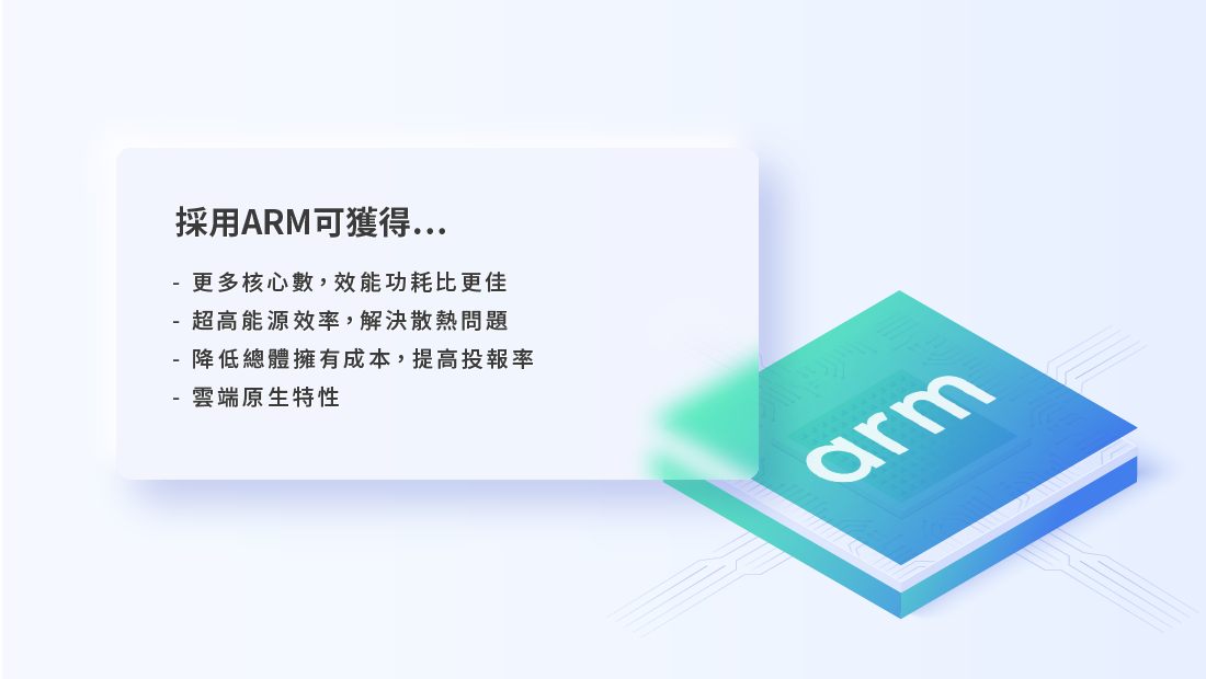 以上這四個特色，是ARM處理器穩坐最普及指令集架構寶座的原因。原先只有智慧型手機、平板電腦等行動裝置受惠於ARM，如今資料中心的伺服器產品也開始導入ARM處理器，甚至有超級電腦使用ARM打破世界紀錄。