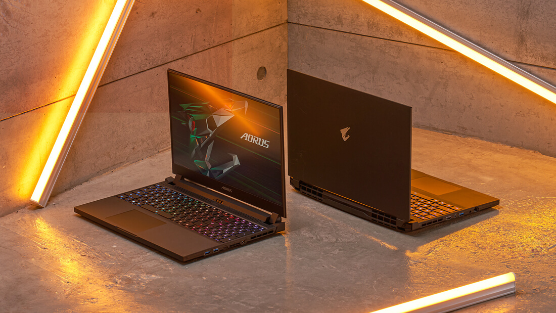 全新AORUS專業電競筆電升級RTX 30系列顯示晶片，領先業界支援HDMI 2.1輸出，遊戲體驗更上一層樓。