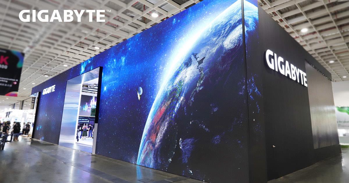 技嘉強勢登場COMPUTEX，展出AI超級晶片伺服器以及全系列電腦產品，揭開未來運算新紀元