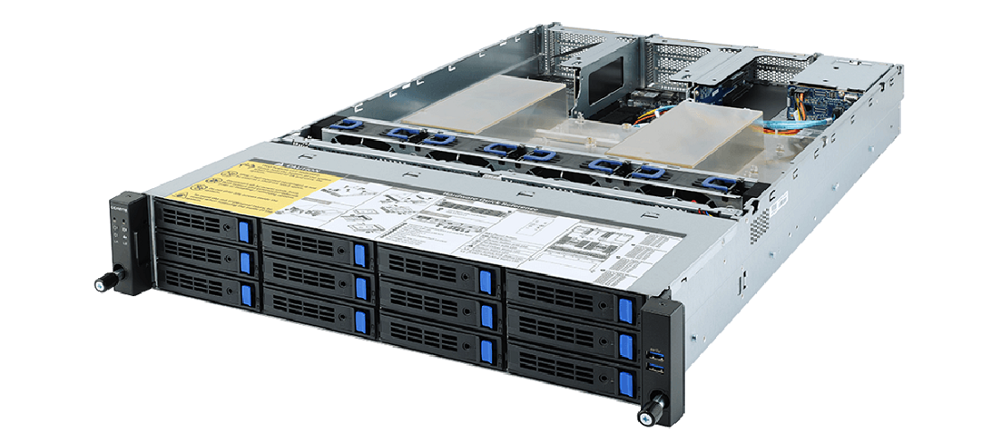 技嘉R282-Z90扮演NIPA Cloud 運算叢集的控制節點，管理者使用OpenStack控制平面管理軟體，管理和控制叢集中運算、儲存和網路節點。