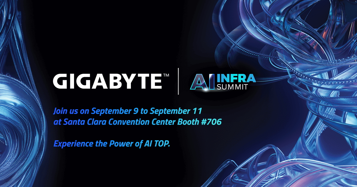 GIGABYTE Showcases AI TOP ATOM and AI TOP Utility at AI Infra Summit 2025