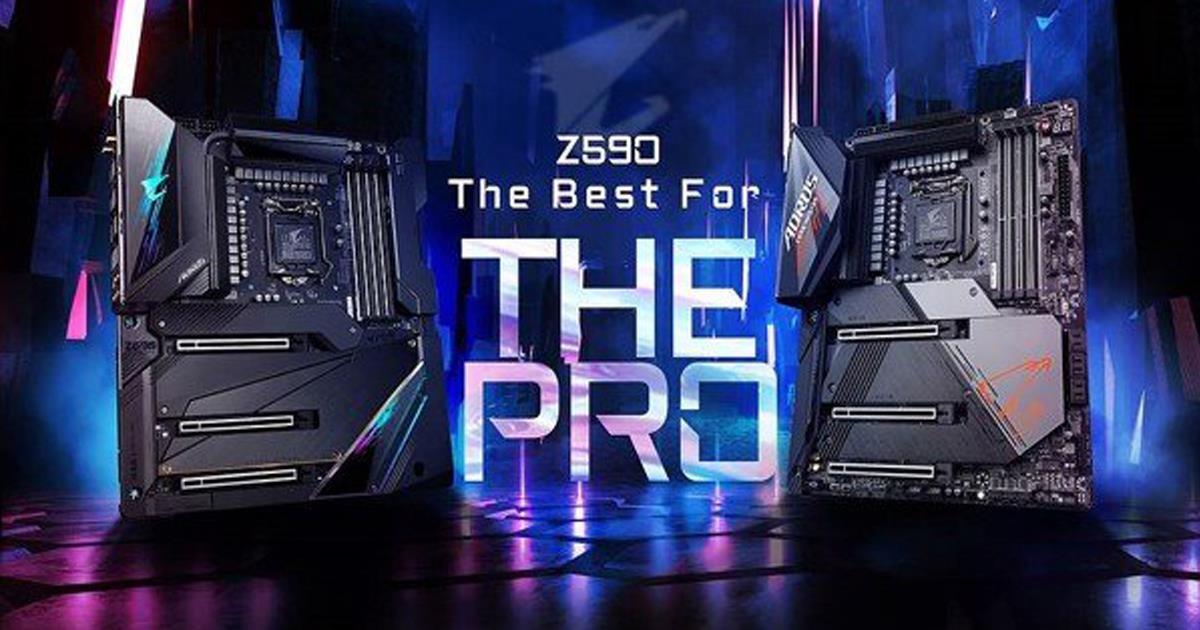 GIGABYTE RA MẮT BO MẠCH CHỦ Z590 AORUS